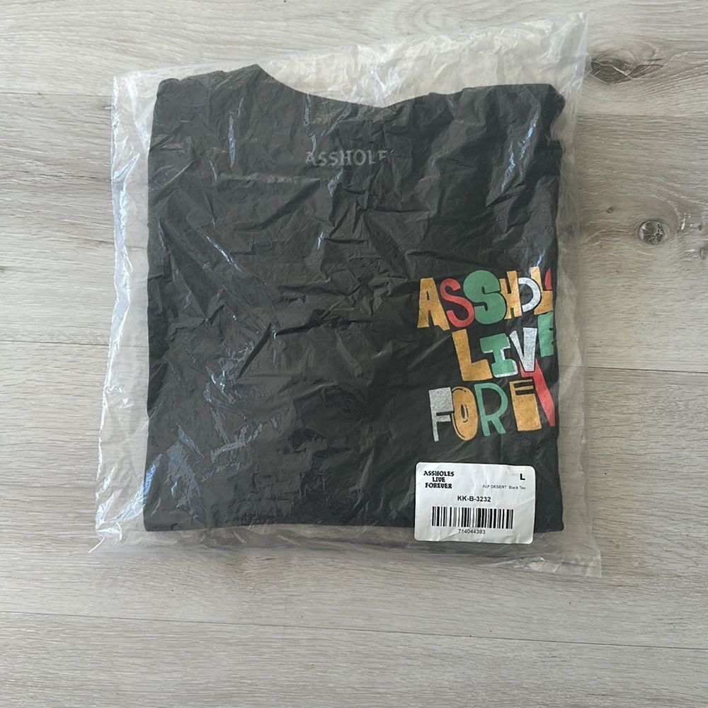 ALF (A$$holes Live Forever) Desert Tee Black L NWT IN PACKAGE - Picture 7 of 9